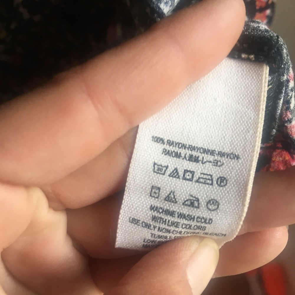 Free People Wildflower Fields Henley Top - Picture 8 of 8
